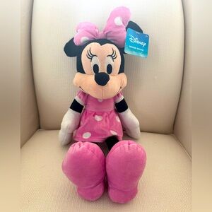 Disney Minnie Mouse Plush in Pink and Black